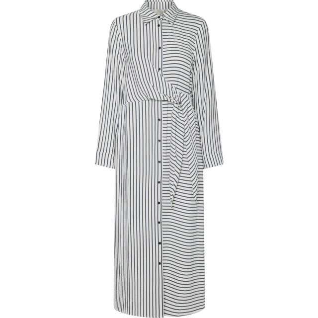 Y.A.S Yasicy ls long shirt dress s. star white/grisialle 26037385-211291001 large