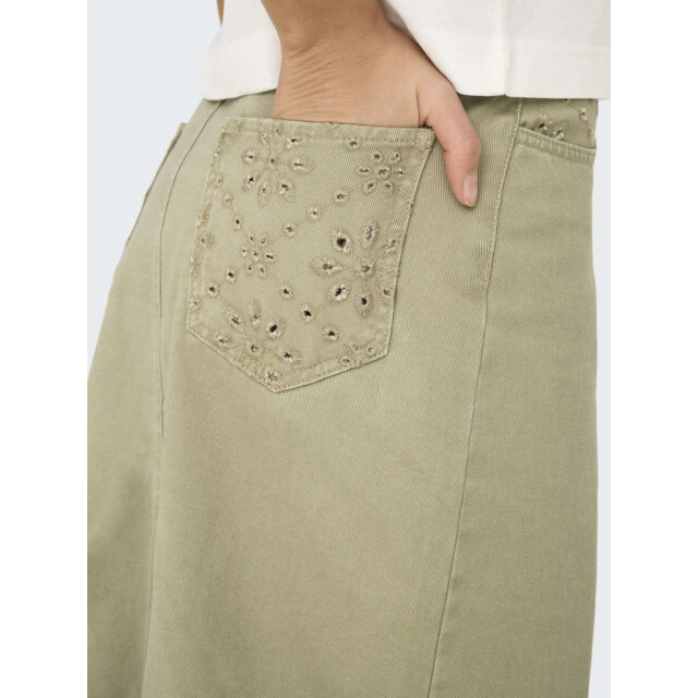 Only Onlelsa midi crochet skirt otw elm 15338068-261775 large