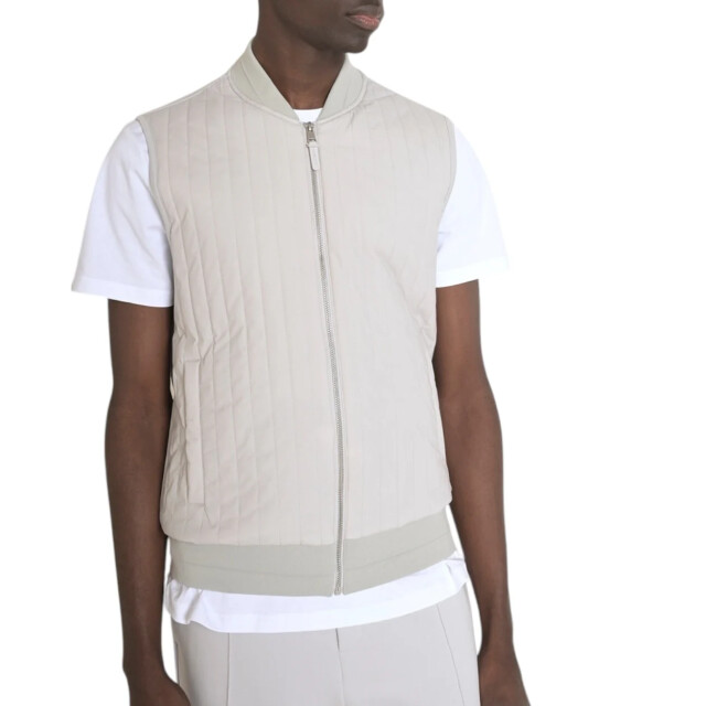 Antony Morato Bodywarmer met sorona aura ecopadding Antony Morato Beige Bodywarmer large
