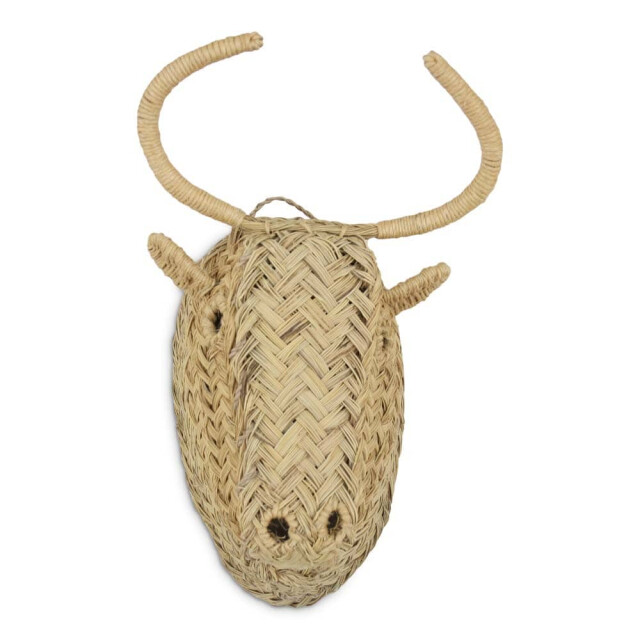Safaary Rieten dierenkop stier SFWDMD00050 large
