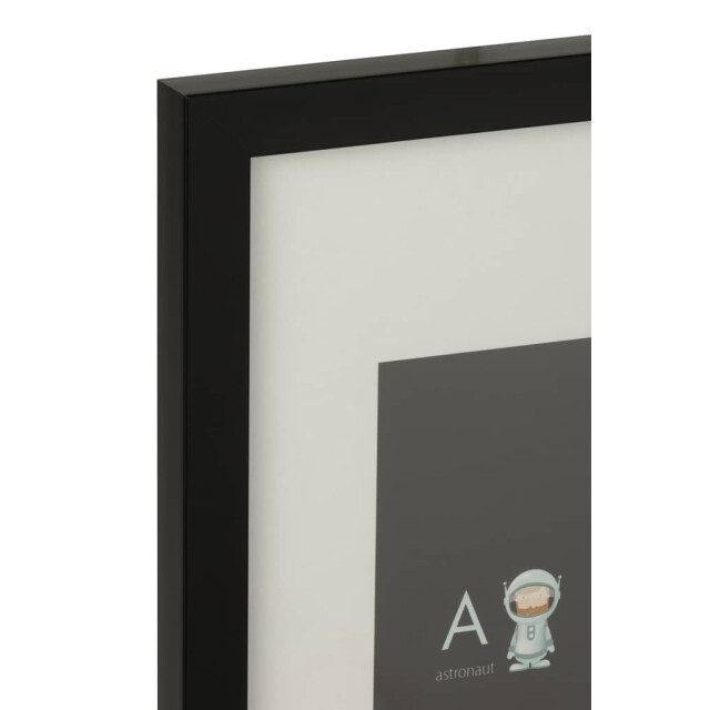 J-Line Wanddecoratie alfabet papier kunststof 30103 large