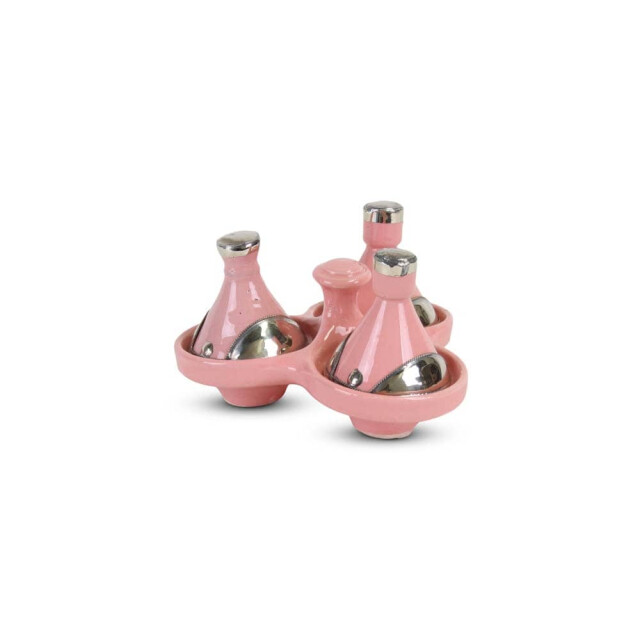 Safaary Tajine mini met metaal 3-delig SFMKTJ00017 large