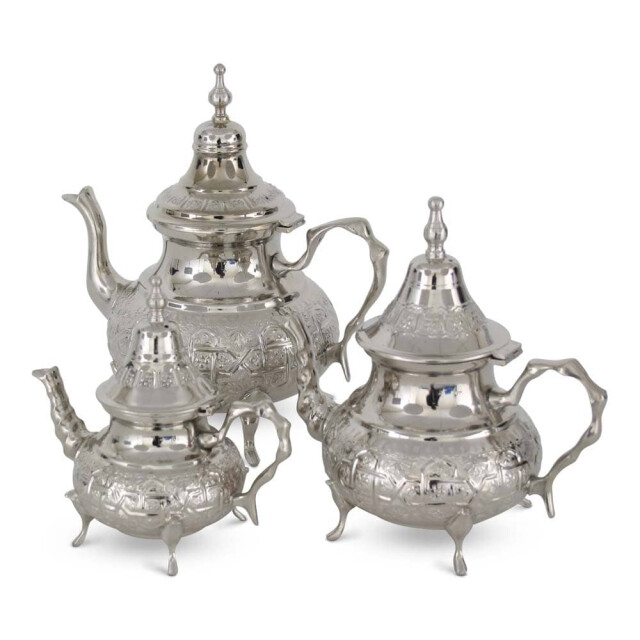 Safaary Marokkaanse theepot met poten 0,4 l classic SFTHP00016 large