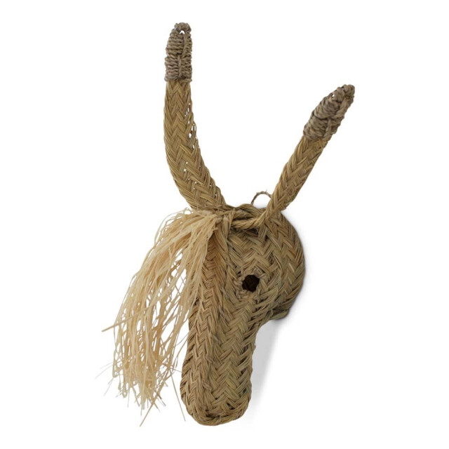 Safaary Rieten dierenkop ponny SFWDMD00038 large