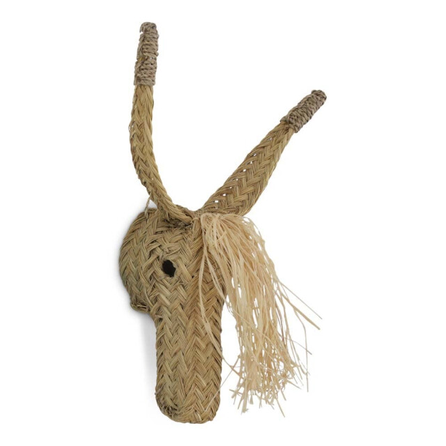 Safaary Rieten dierenkop ponny SFWDMD00038 large