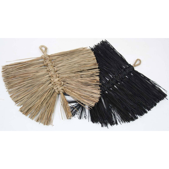 Safaary Wanddecoratie raffia wandhanger zeegras SFWDMD00012 large