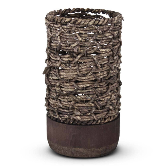 Safaary Deco pot oosters donker koord Ø 17 x 29cm 158052 large