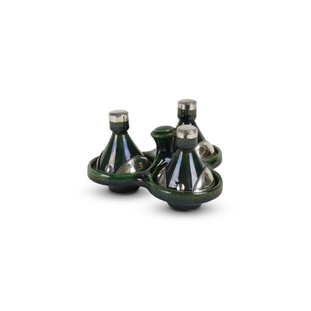 Safaary Tajine mini met metaal 3-delig SFMKTJ00021 large