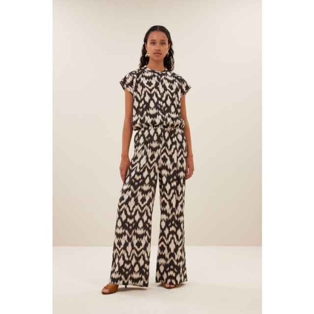 By-Bar Amsterdam benji brown batik pants 25118013 251 brown batik 06541.849.0128 large