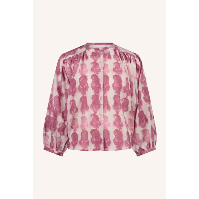 By-Bar Amsterdam becky merlot blouse 25112062 128 merlot print 06615.626.0030 large