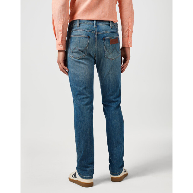 Wrangler Larston heren slim-fit jeans trail tone WRANGLER 112362456 Larston TrailTone large
