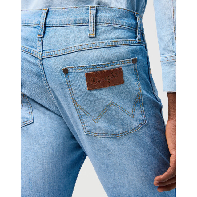 Wrangler Larston heren slim-fit jeans slate shade WRANGLER 112362560 Larston SlateShade large