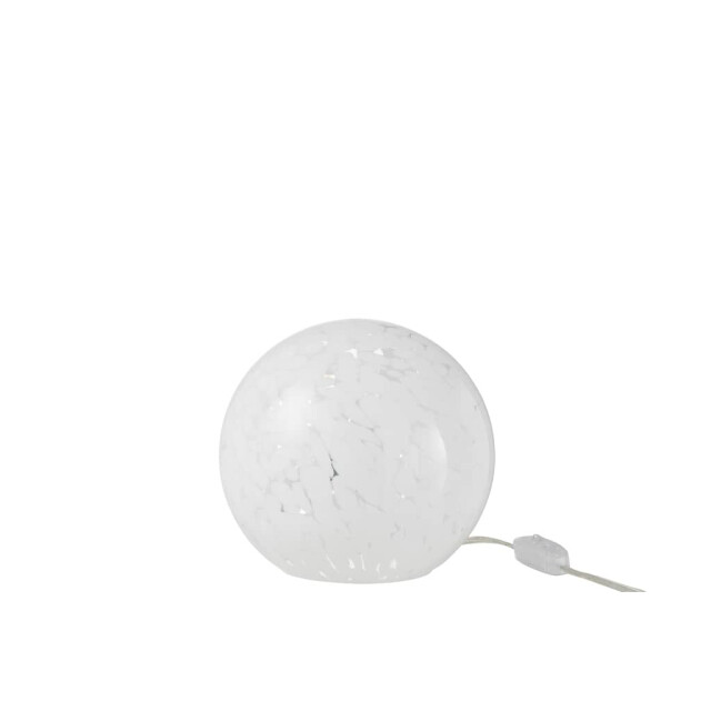 J-Line Lamp vlekken rond glas small dany 20630 large
