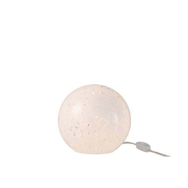 J-Line Lamp vlekken rond glas small dany 20630 large