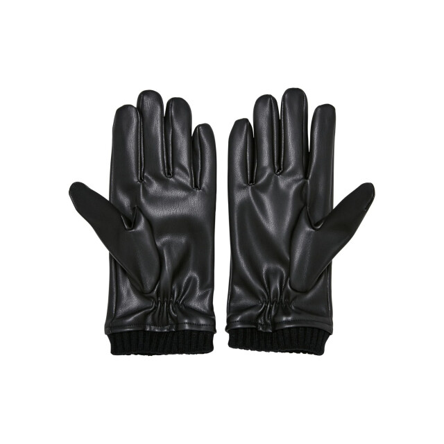Urban Classics Basis synthetisch leren handschoenen UTTN470_black large