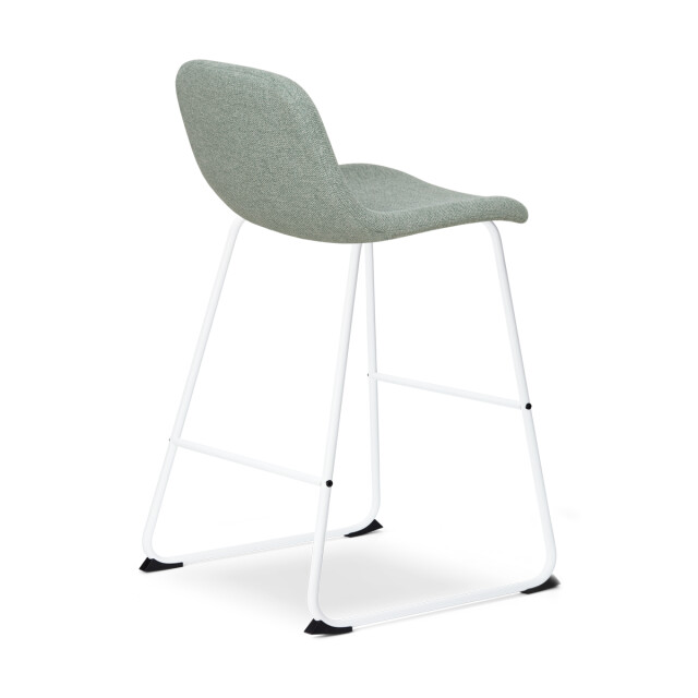 Nolon Nino-mats barkruk zacht wit onderstel 65 cm set van 2 2833513 large