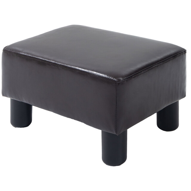 4goodz Hocker met kunstleer design koffie 833-666v71 3068387 large