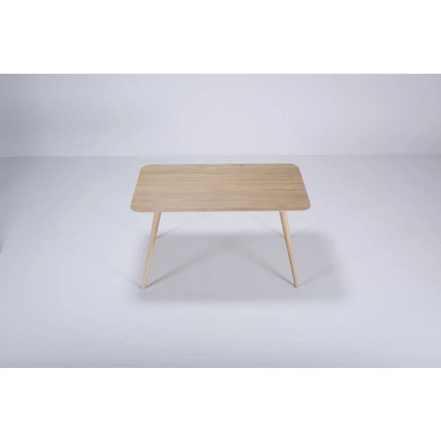 Gazzda Stafa table houten eettafel whitewash 140 x 90 cm 2041818 large