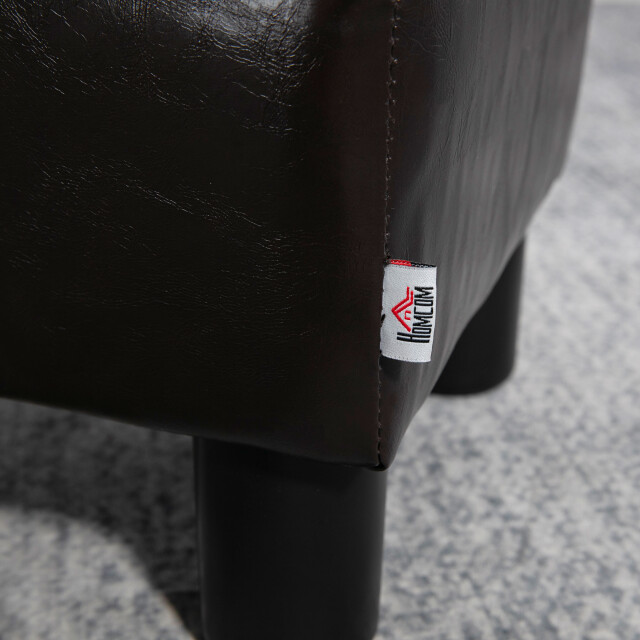 4goodz Hocker met kunstleer design koffie 833-666v71 3068387 large