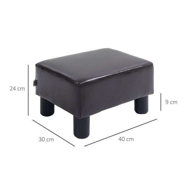 4goodz Hocker met kunstleer design koffie 833-666v71 3068387 large