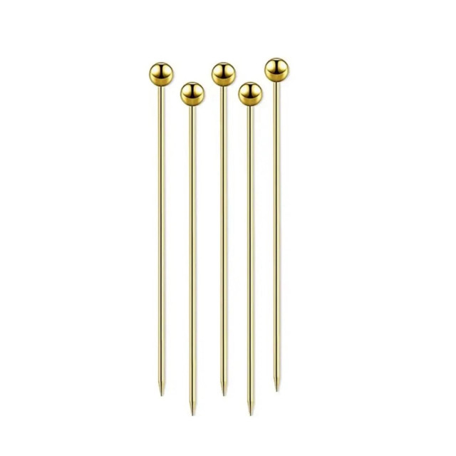 Casa di Elturo Rvs luxe cocktail picks -tapas prikkers, set 4 stuks 1360918 large