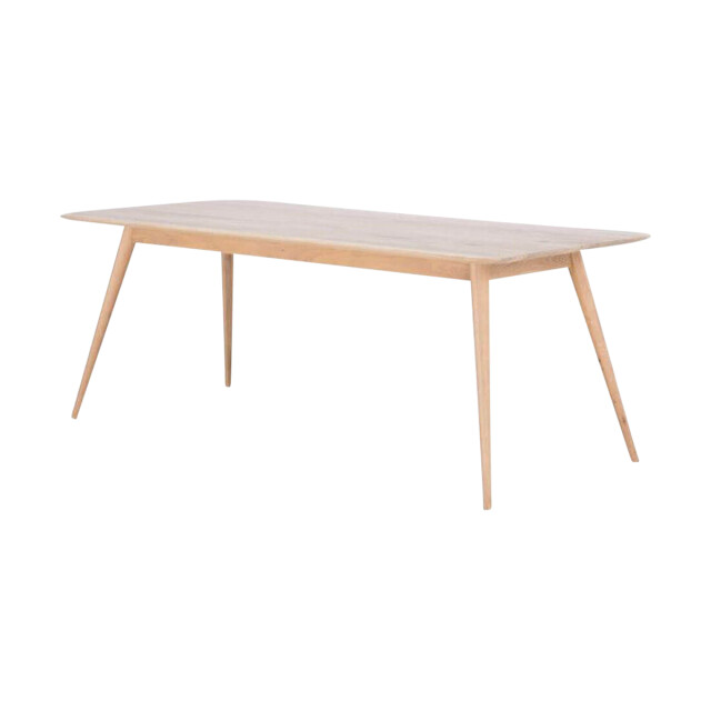 Gazzda Stafa table houten eettafel whitewash 160 x 90 cm 2041819 large