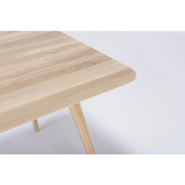 Gazzda Stafa table houten eettafel whitewash 160 x 90 cm 2041819 large