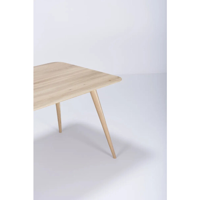 Gazzda Stafa table houten eettafel whitewash 200 x 90 cm 2042010 large