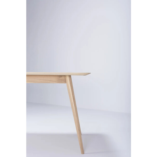 Gazzda Stafa table houten eettafel whitewash 200 x 90 cm 2042010 large