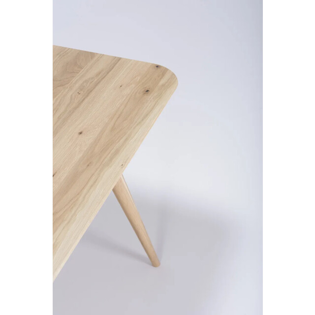 Gazzda Stafa table houten eettafel whitewash 200 x 90 cm 2042010 large