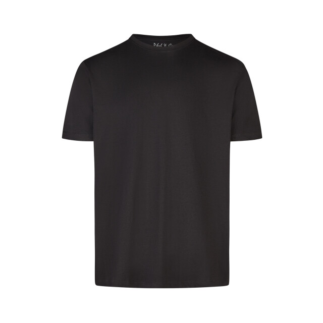 Phil & Co Heren ondershirt katoen t-shirt ronde hals 2-pack PH-TS-2 large