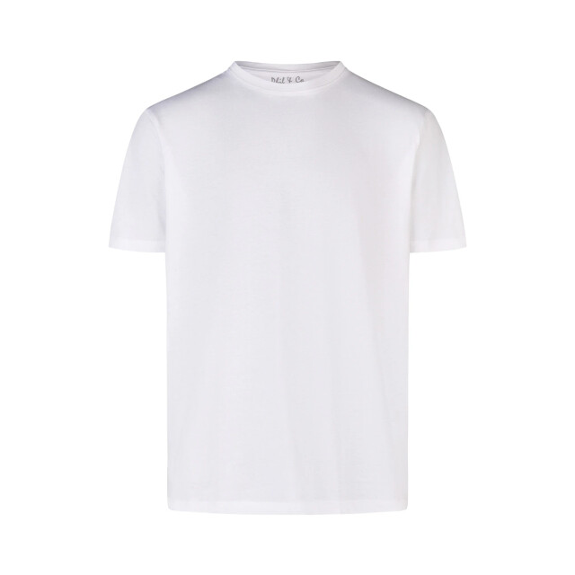Phil & Co Heren ondershirt katoen t-shirt ronde hals 2-pack PH-TS-1 large
