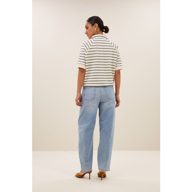 By-Bar Amsterdam Harper breton stripe top black 25111014-599 large