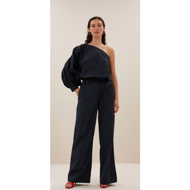 By-Bar Amsterdam Benji cotton pants midnight 25118015-856 large