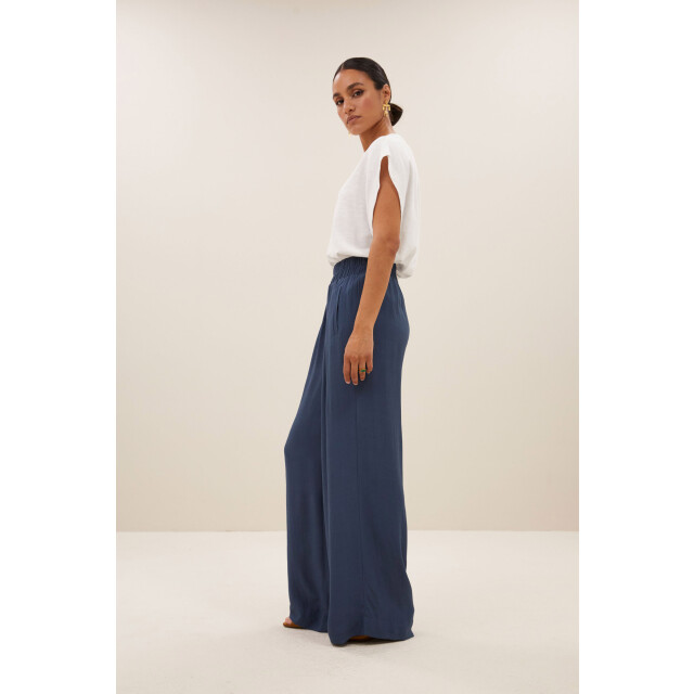 By-Bar Amsterdam Bendji viscose pants opal blue 25118039-624 large