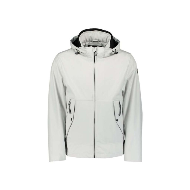 No Excess Jacket mid long hood detachable chalk 27630225-017 large