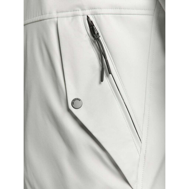 No Excess Jacket mid long hood detachable chalk 27630225-017 large