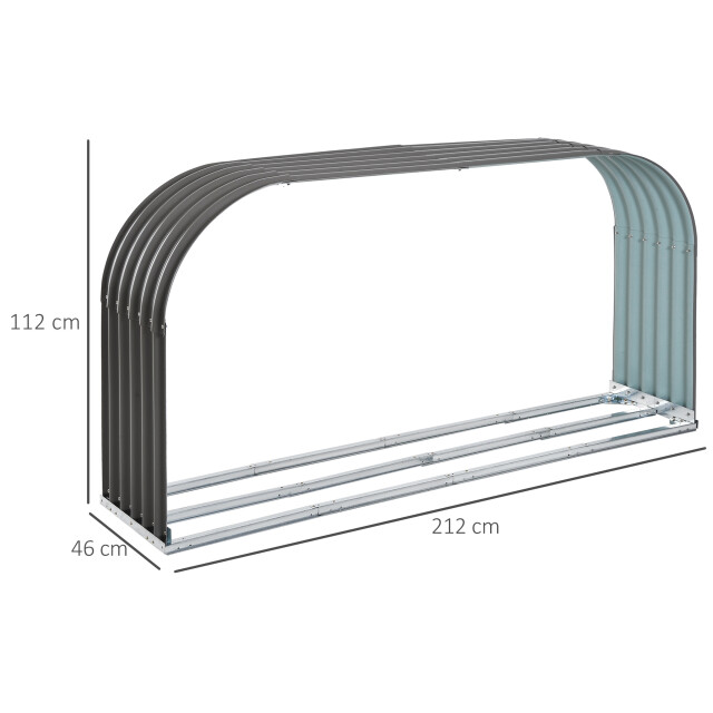 4goodz Standaard voor haardhout 0,85 kuub 845-178 3068194 large
