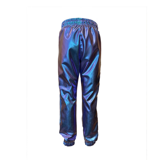 Dutch Dream Denim Zomer broek meisjes metallic - kisiwa SS25-66 BL - blauw - Kisiwa large