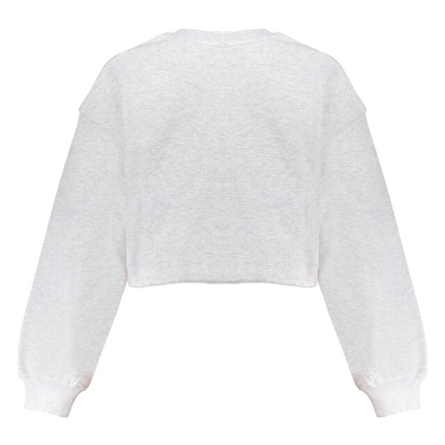 Frankie & Liberty Zomer sweatshirt meisjes melange rebel FL25258 - 13.1 Grey Melange - Rebel large