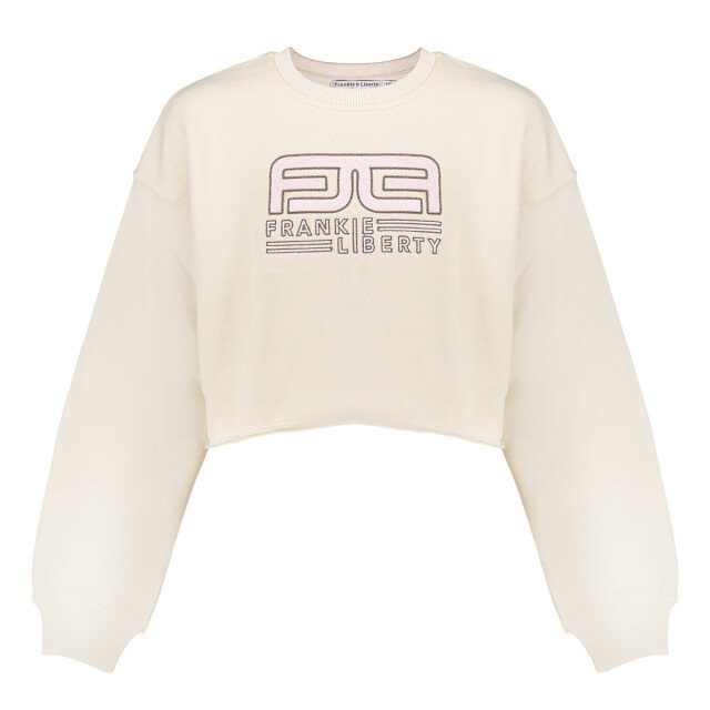 Frankie & Liberty Zomer sweatshirt meisjes - rebel FL25258 - Mineral Sand - Rebel large