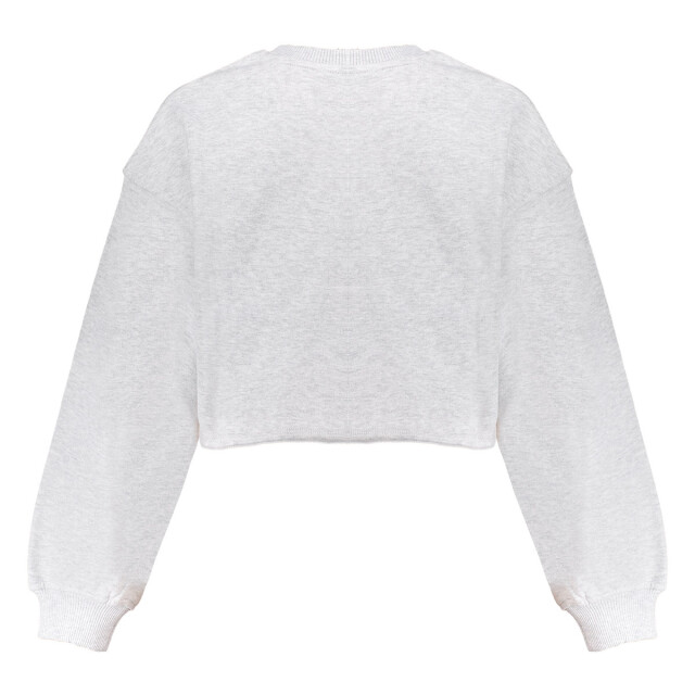 Frankie & Liberty Zomer sweatshirt meisjes melange rebel FL25258 - 13.1 Grey Melange - Rebel large
