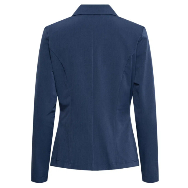 &Co Woman Phileine blazer- indigo melee phileine- blue indigo melee large