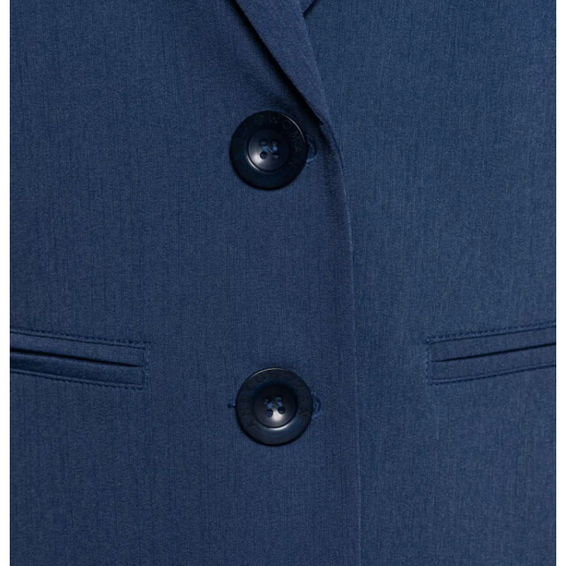 &Co Woman Phileine blazer- indigo melee phileine- blue indigo melee large