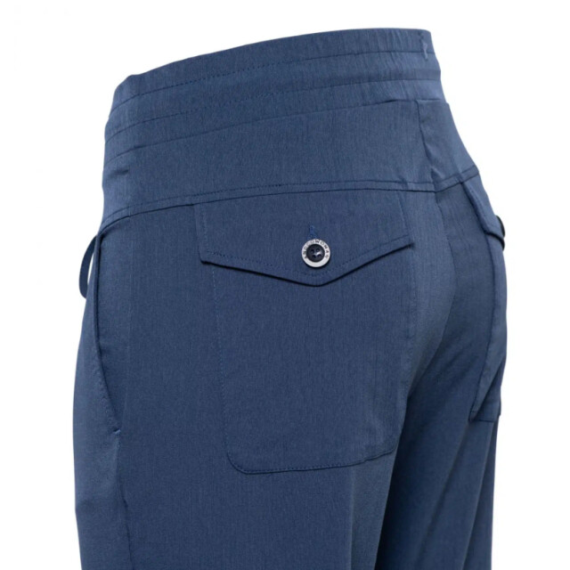&Co Woman Penny pants- indigo melee penny-blue indigo melee large