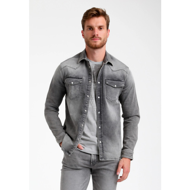 Gabbiano Heren overhemd 335536 202 grey Gabbiano Overhemd 335536 202Grey large