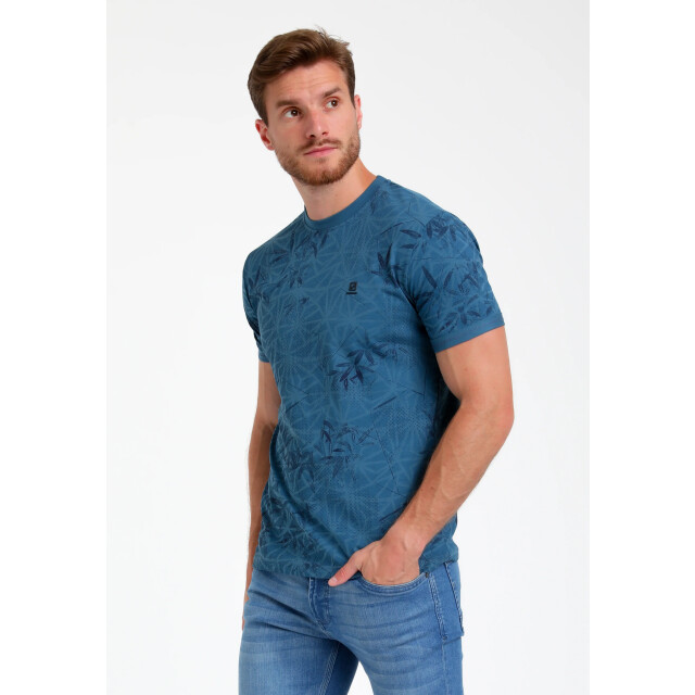 Gabbiano Heren shirt 155513 0003 petrol Gabbiano Shirt 155513 0003Petrol large