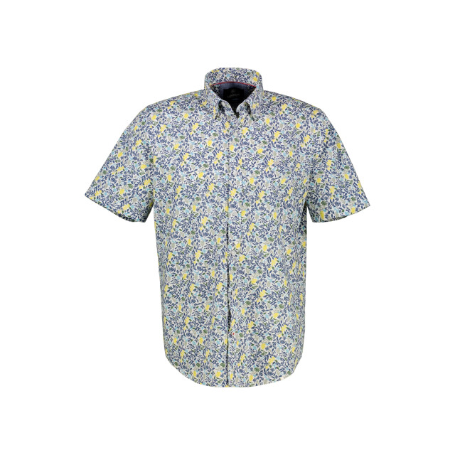 Lerros Heren overhemd 2532404 100 white Lerros overhemd 2532404 100White large