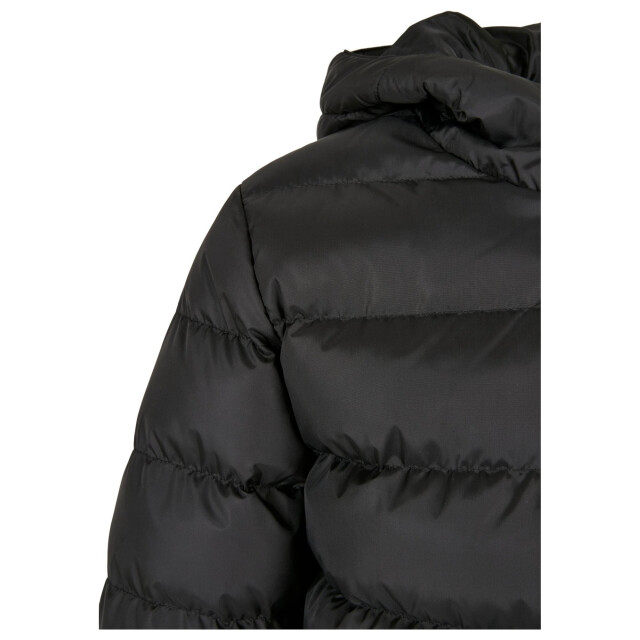 Urban Classics Jongens basic gewatteerde jas UTTN415_blackblack large