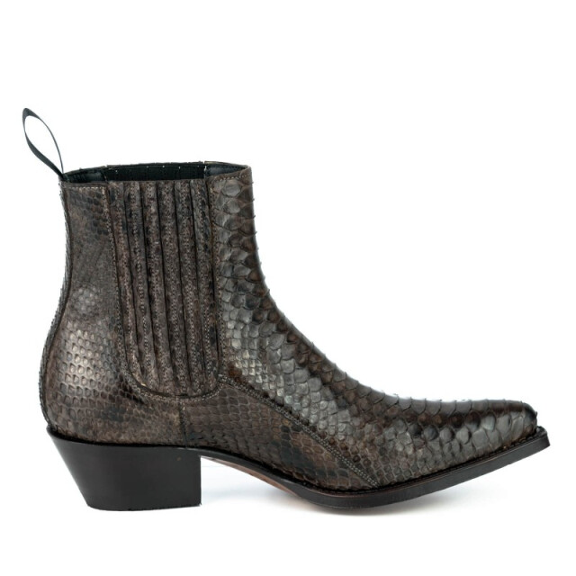 Mayura Boots Cowboy laarzen marie-2496- natural marron MARIE-2496-PYTHON NATURAL MARRON large